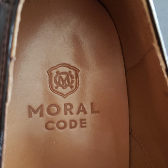 Moral Code Silver Metallic Dress Shoes - Picture 4 of 8